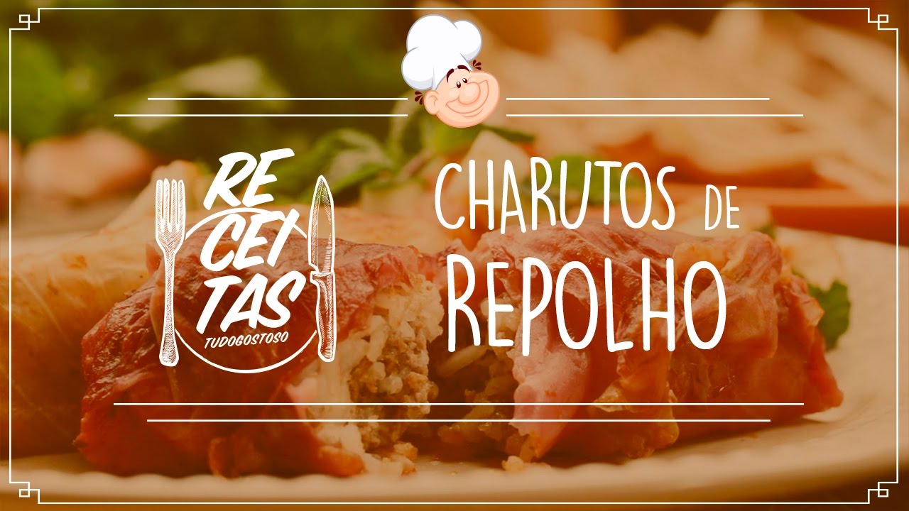 Charutos de repolho [Vídeo Receita]