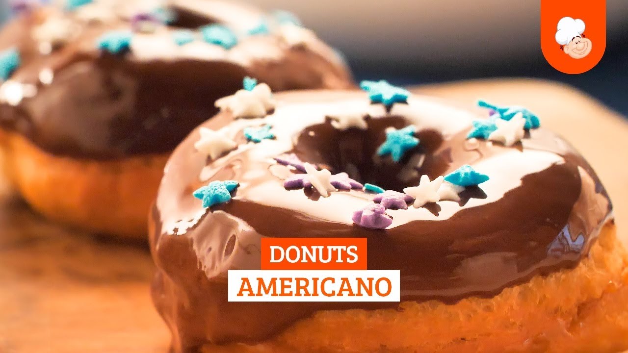 Donuts americanos [Vídeo Receita]