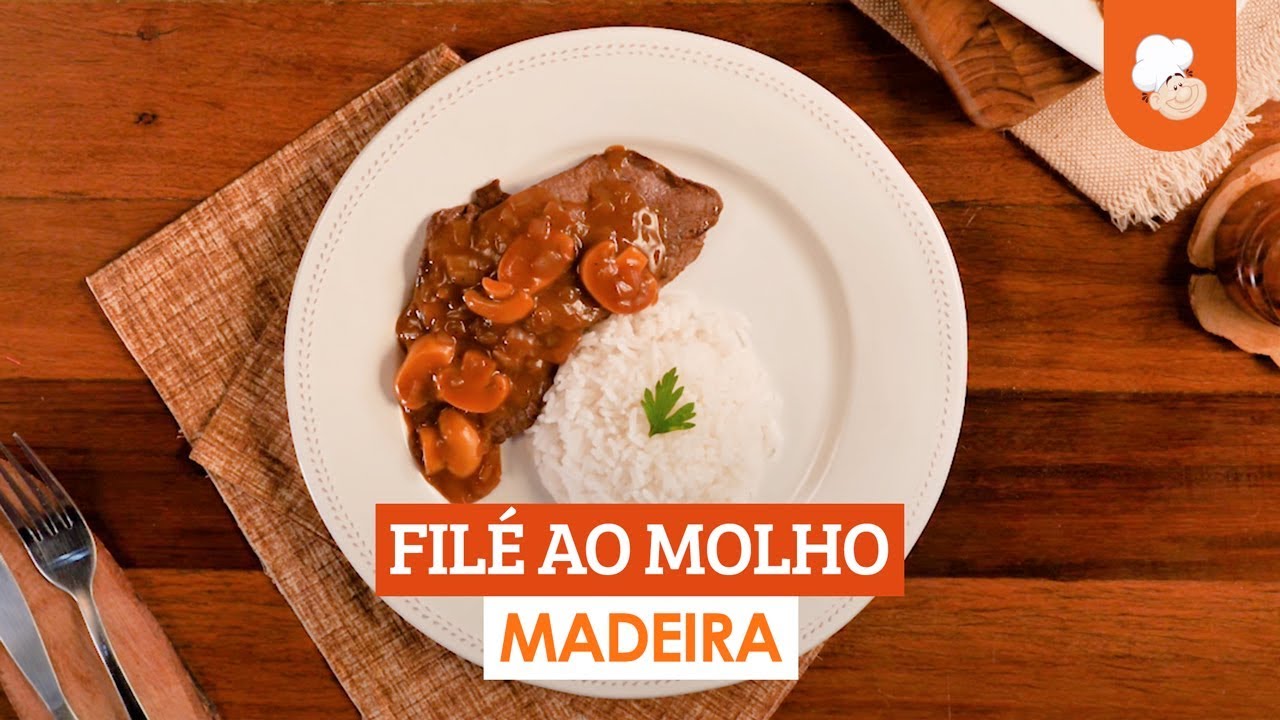 Filé ao molho madeira [Vídeo Receita]