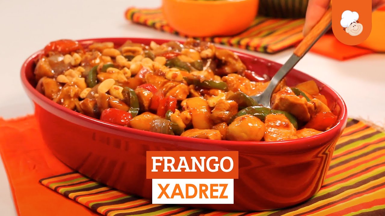 Frango Xadrez [Vídeo Receita]