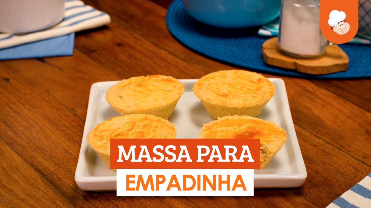 Massa de empadinha [Vídeo Receita]