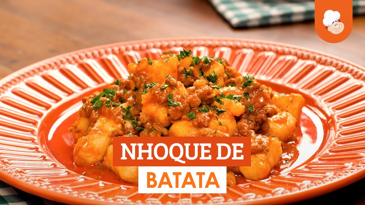 Nhoque de batata [Vídeo Receita]