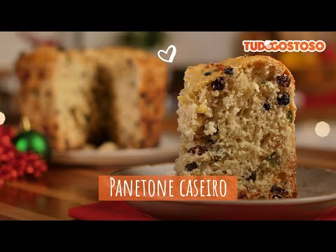 Panetone Caseiro - Receitas TudoGostoso [Vídeo Receita]