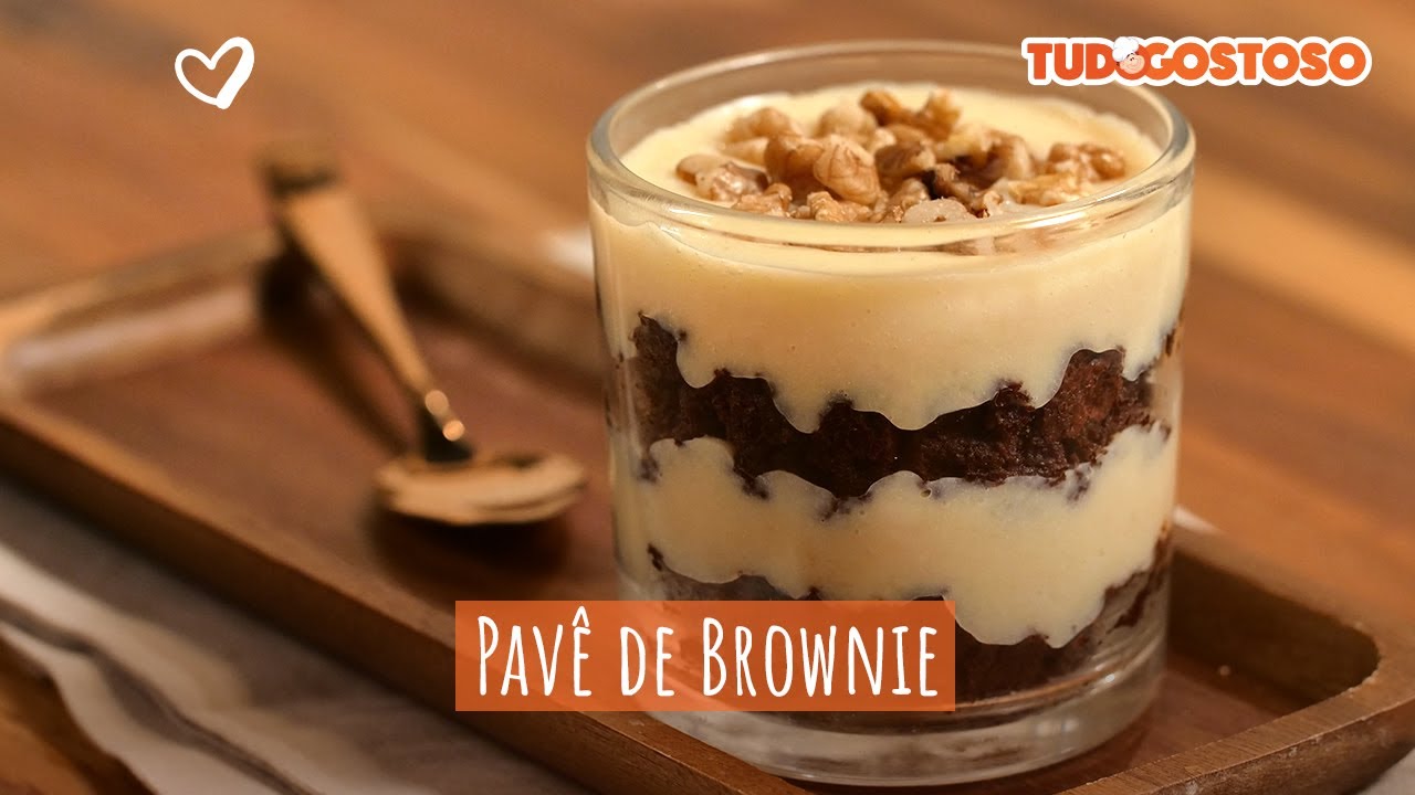 Pavê de Brownie [Vídeo Receita]