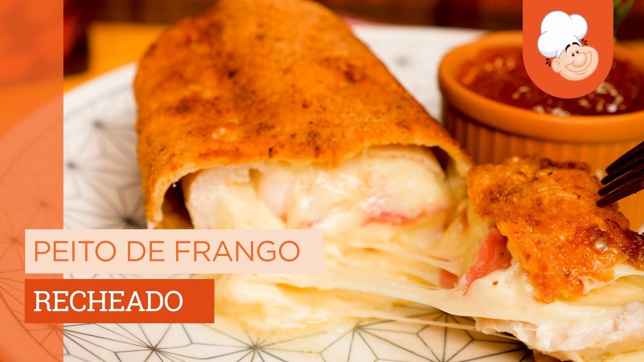 Peito de frango recheado [Vídeo Receita]