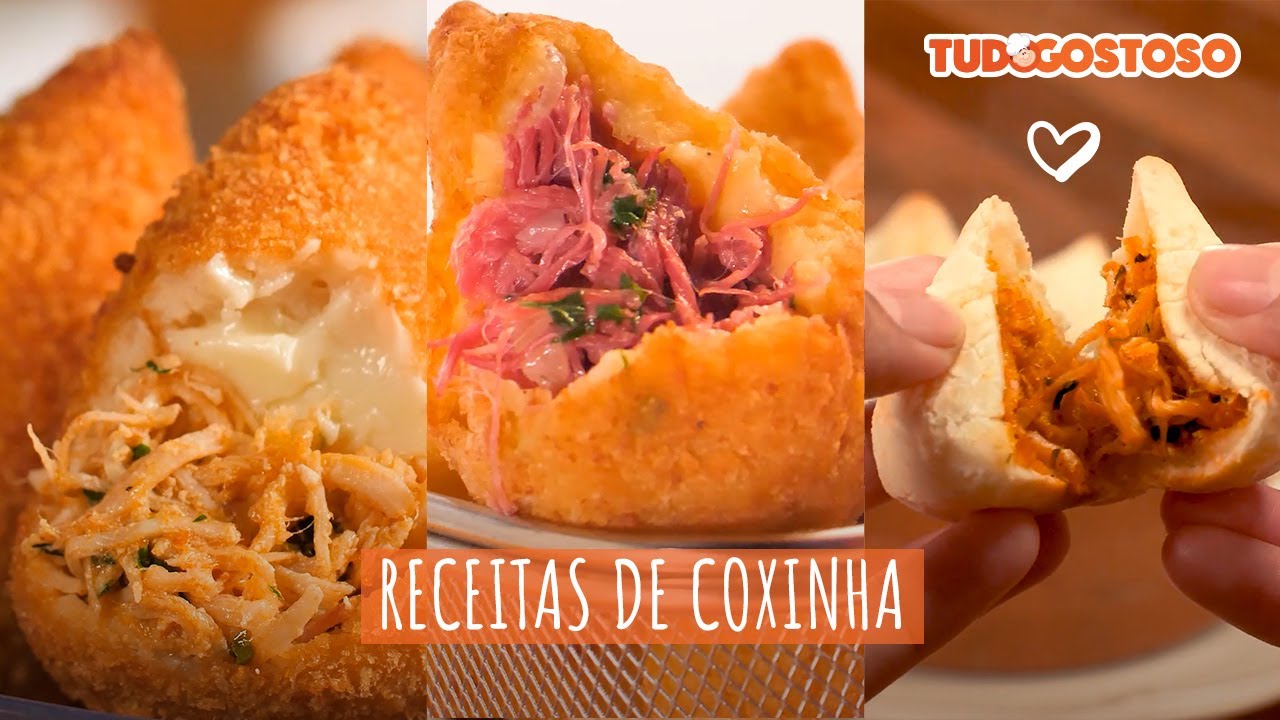 Receitas de Coxinhas | Receitas TudoGostoso [Vídeo Receita]