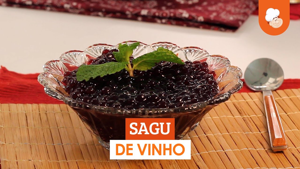 Sagu de Vinho [Vídeo Receita]