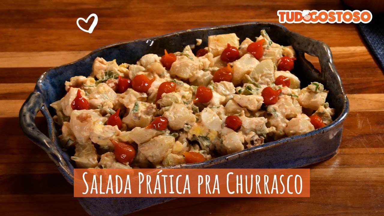 Salada Prática para Churrasco [Vídeo Receita]