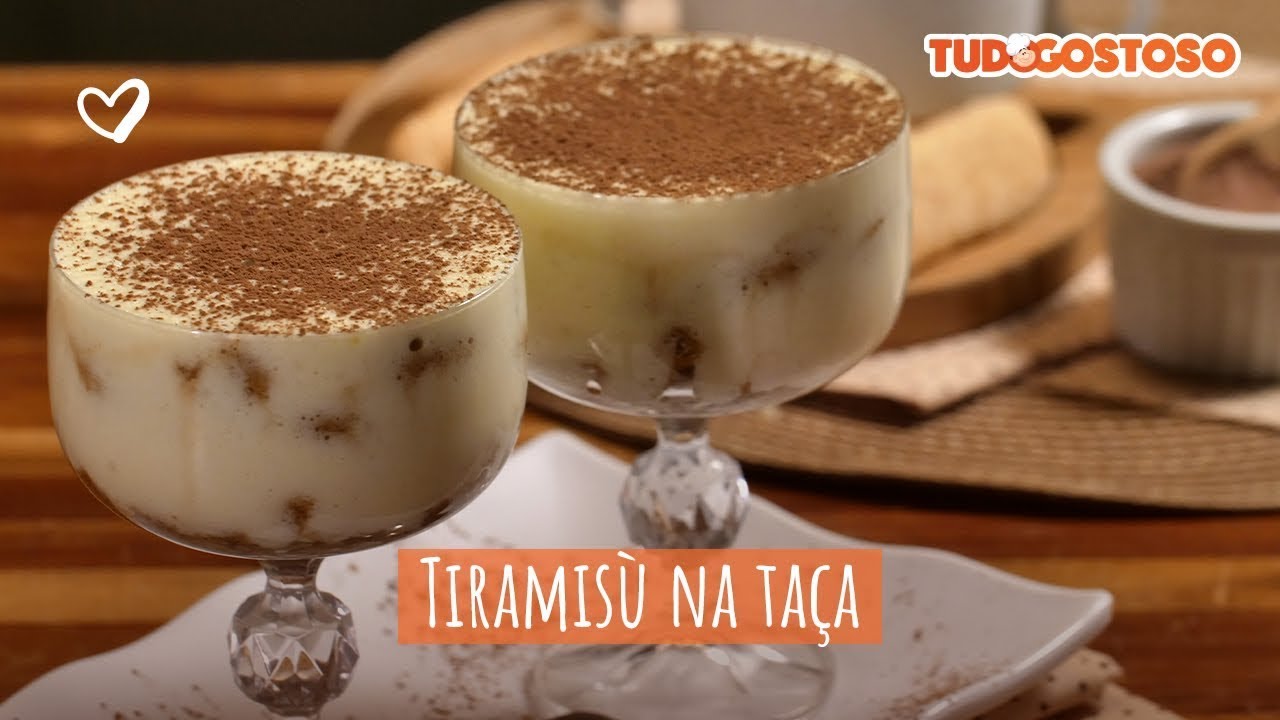 Tiramisù na Taça [Vídeo Receita]