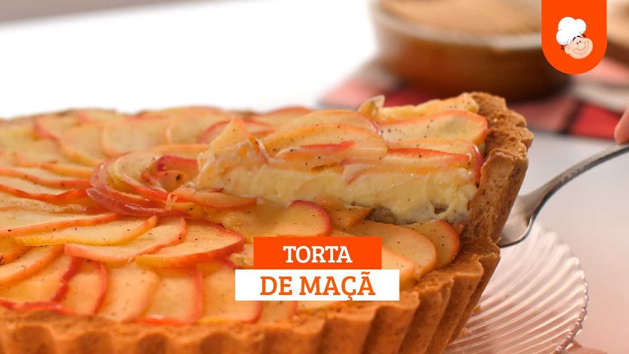 Torta de maçã [Vídeo Receita]