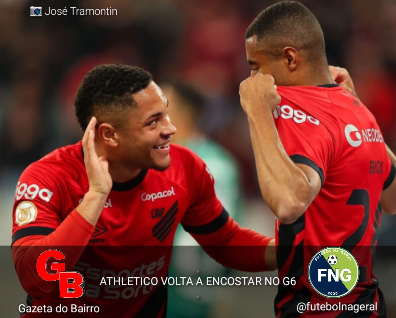 Athletico volta a encostar no G6