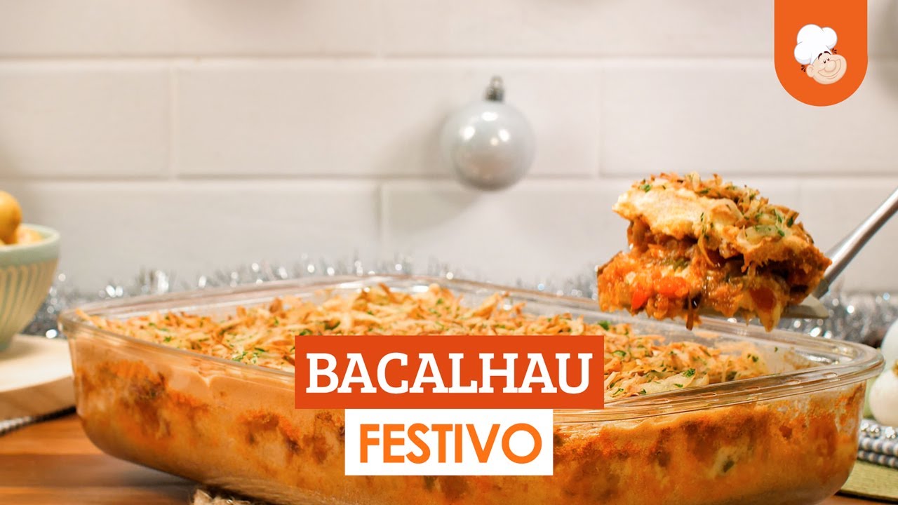 Bacalhau festivo - Receitas TudoGostoso [Vídeo Receita]