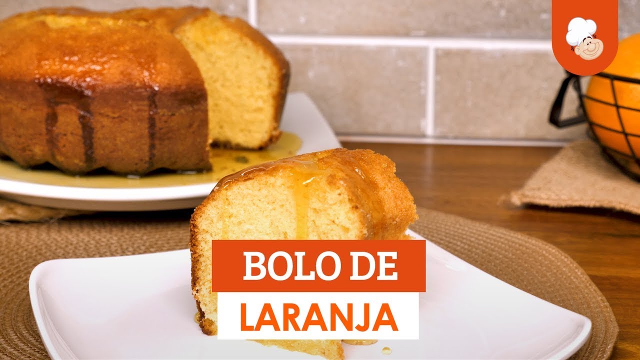 Bolo de laranja [Vídeo Receita]