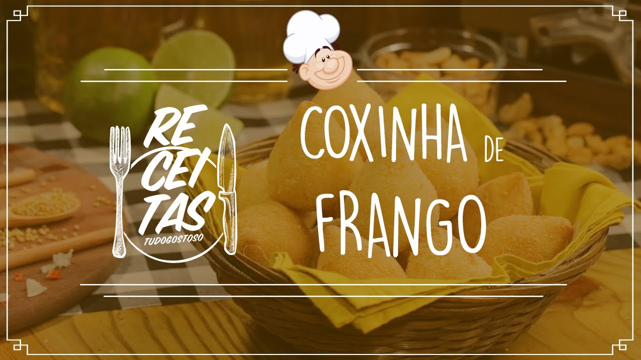 Coxinha de frango com catupiri [Vídeo Receita]