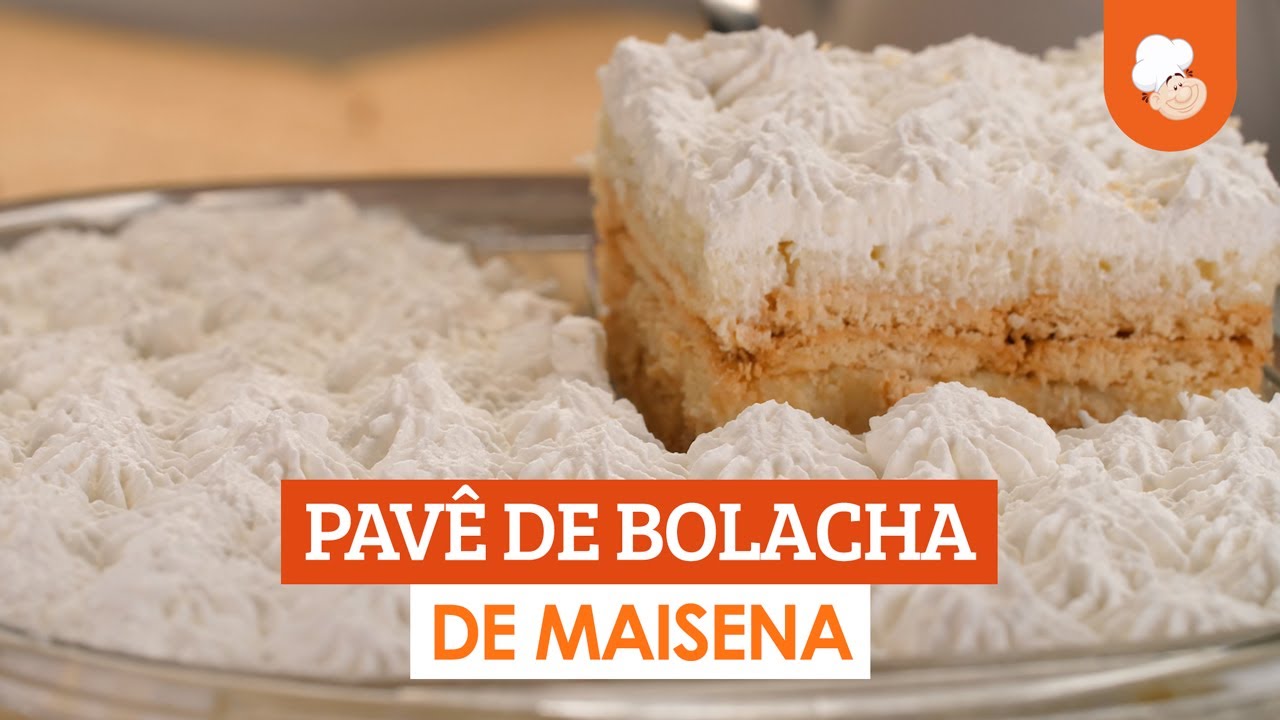 Pavê de bolacha de maisena — Receitas TudoGostoso [Vídeo Receita]