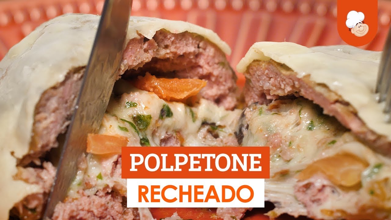 Polpetone recheado [Vídeo Receita]