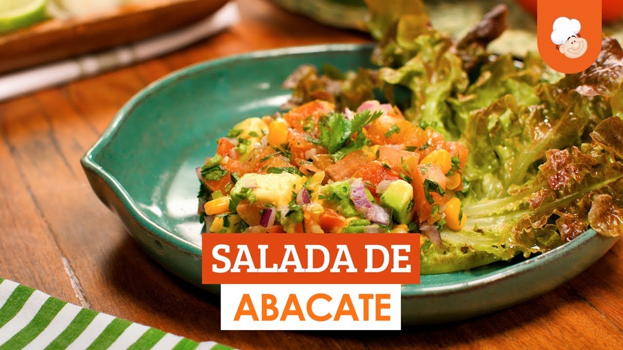 Salada de abacate - Receitas TudoGostoso [Vídeo Receita]