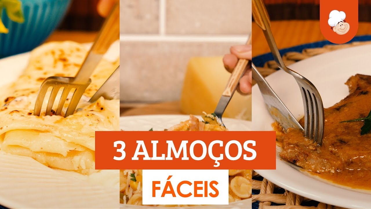 Almoços fáceis - Receitas TudoGostoso [Vídeo Receita]