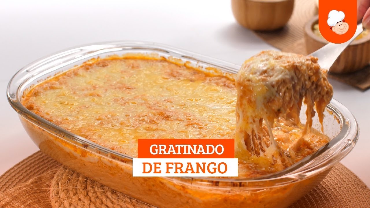 Gratinado de frango [Vídeo Receita]