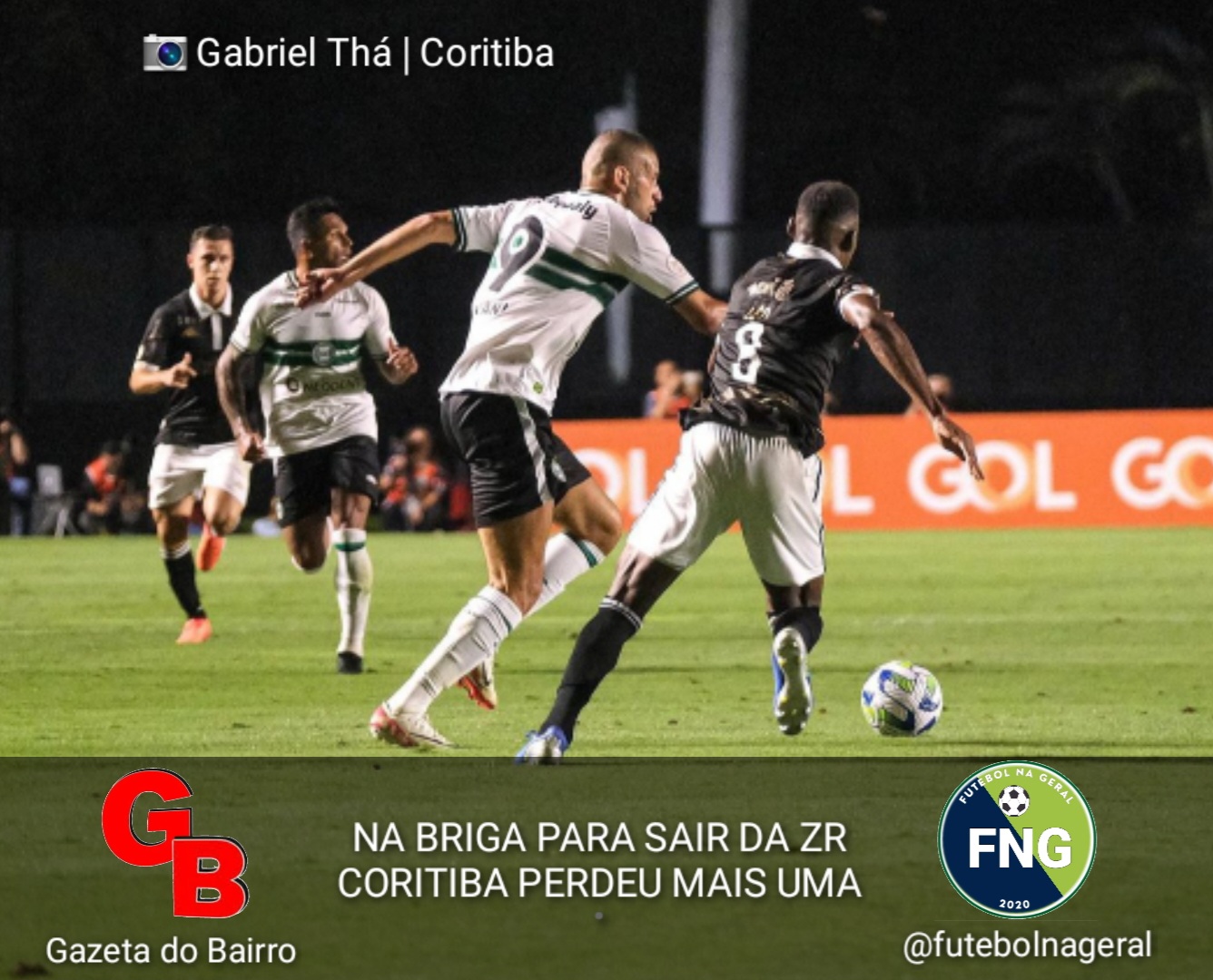 Na briga para sair da ZR Coritiba perdeu mais uma