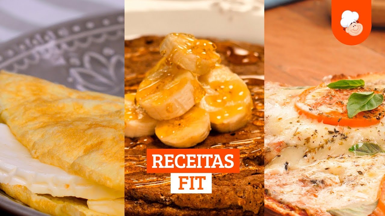 3 Receitas fit [Vídeo Receita]