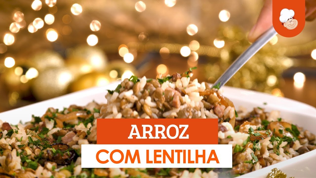 Arroz com lentilha — Receitas TudoGostoso [Vídeo Receita]