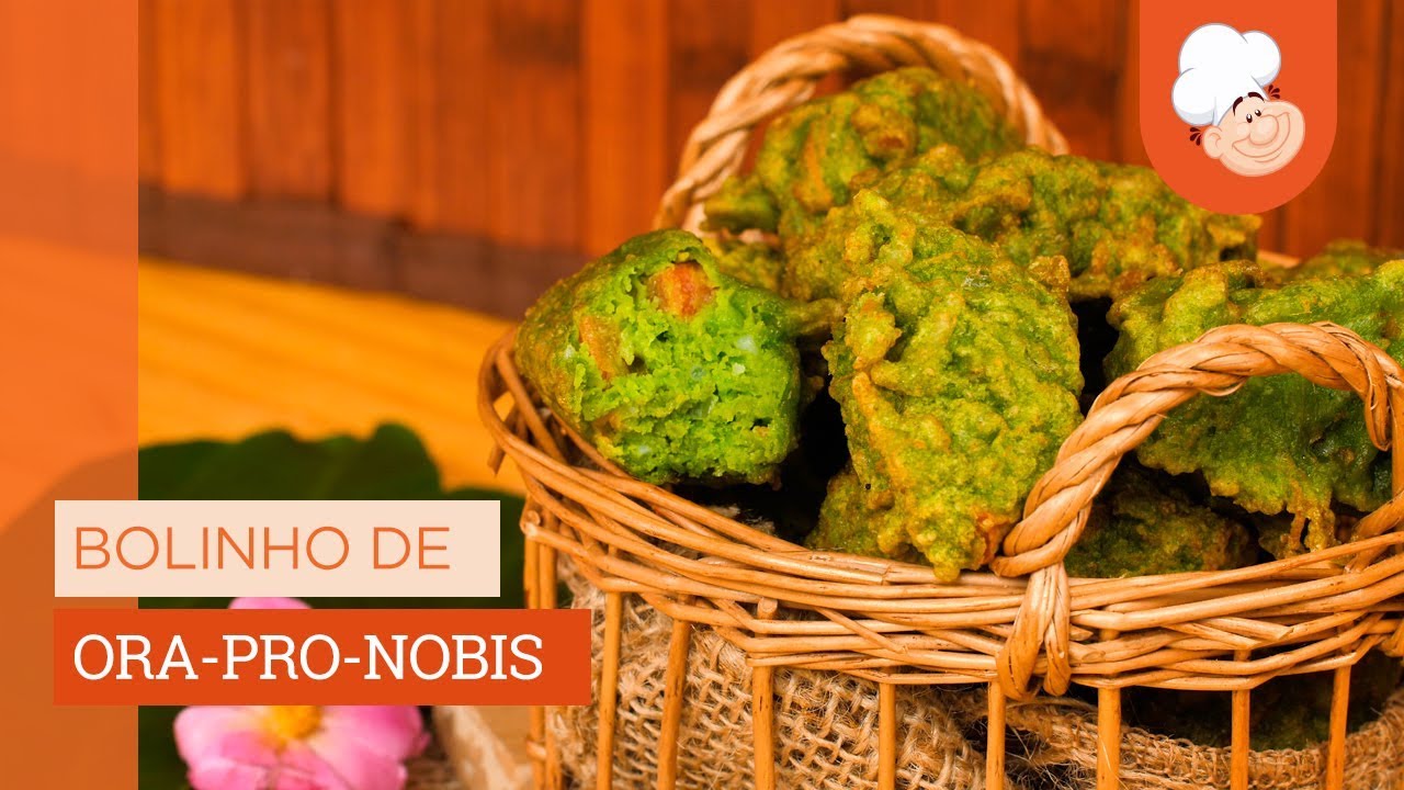 Bolinho de ora-pro-nóbis [Vídeo Receita]