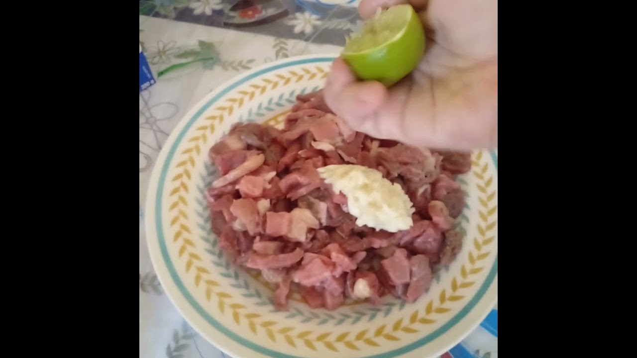 Creme com carne [Vídeo Receita]