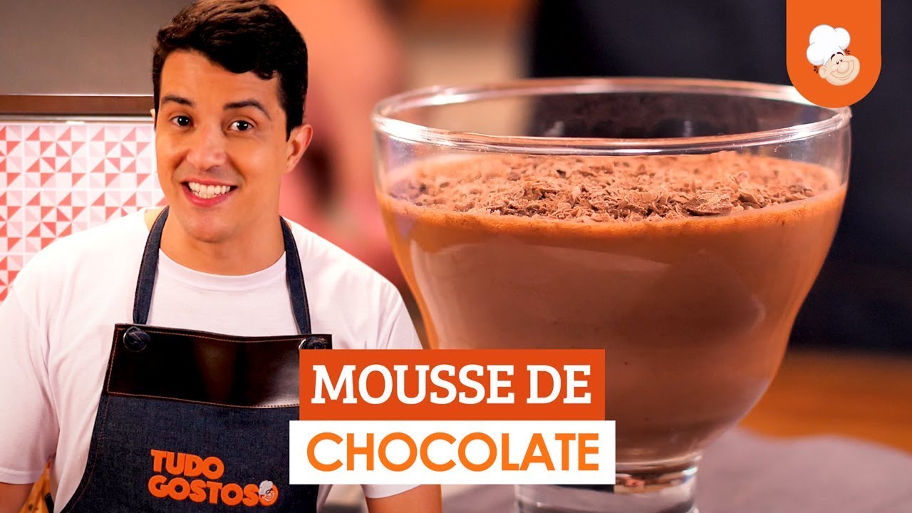 Mousse de chocolate [Vídeo Receita]