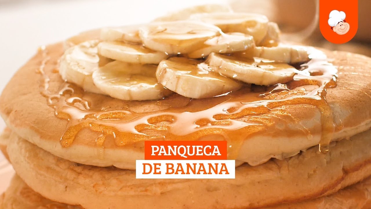 Panqueca de banana [Vídeo Receita]