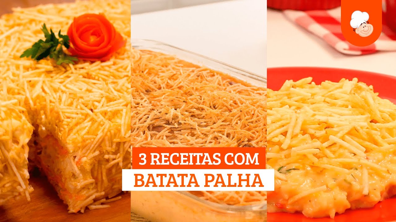 Receitas com batata palha [Vídeo Receita]