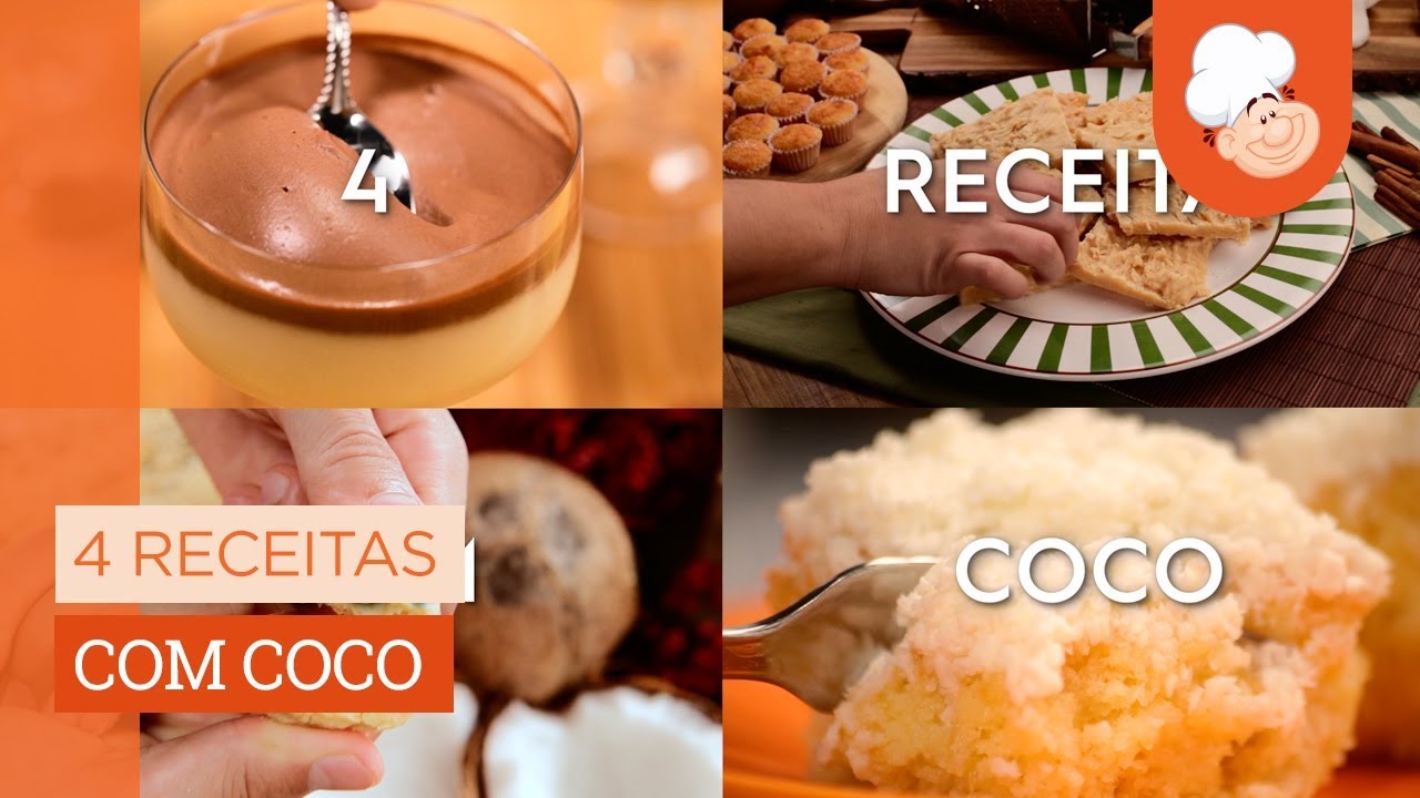 Receitas com coco — Receitas TudoGostoso [Vídeo Receita]