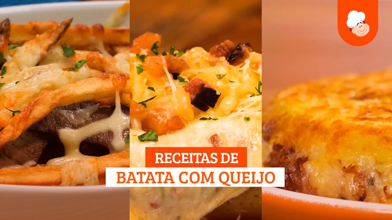 Receitas de Batata com Queijo - Receitas TudoGostoso [Vídeo Receita]