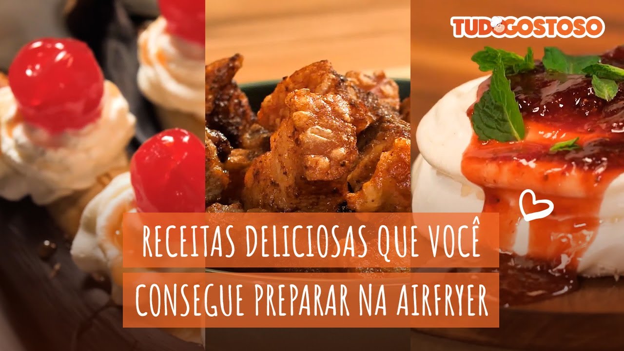 Receitas deliciosas na AirFryer [Vídeo Receita]