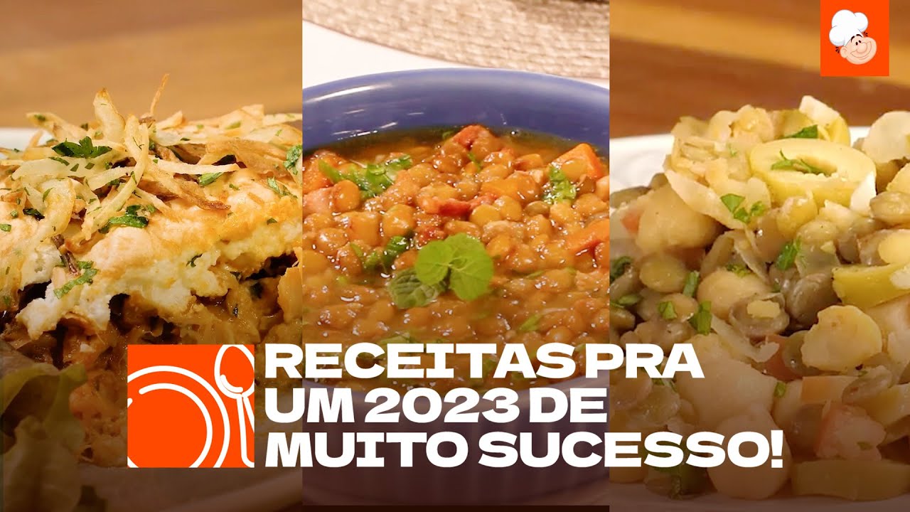 Receitas pra um 2023 de muito sucesso [Vídeo Receita]