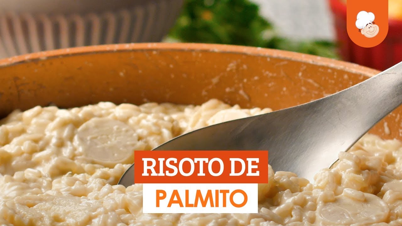 Risoto de palmito [Vídeo Receita]