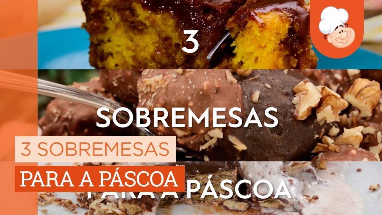 Sobremesas para a Páscoa — Receitas TudoGostoso [Vídeo Receita]