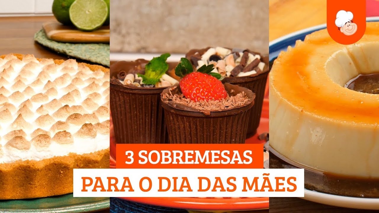 Sobremesas para o Dia das Mães - Receitas TudoGostoso [Vídeo Receita]