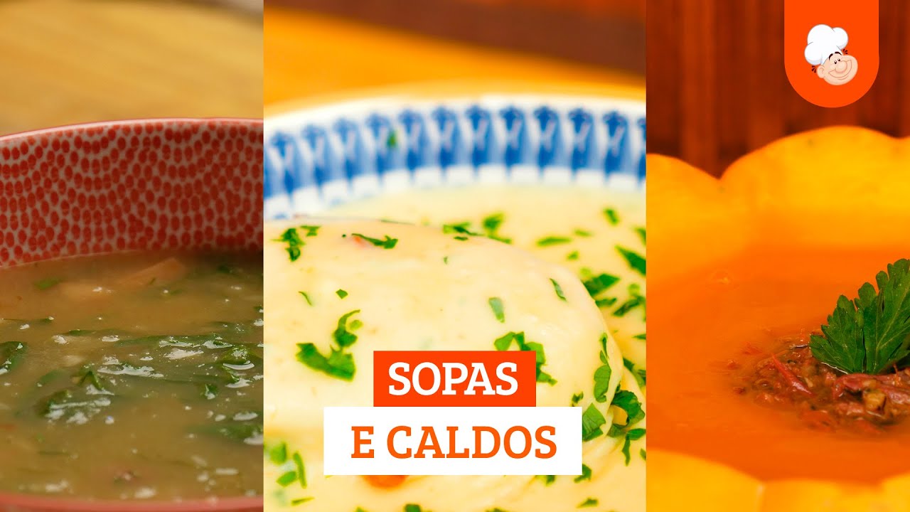 Sopas e caldos — Receitas TudoGostoso [Vídeo Receita]