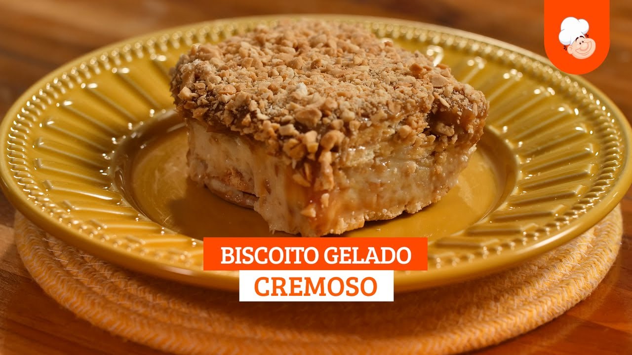 Biscoito Gelado Cremoso [Vídeo Receita]