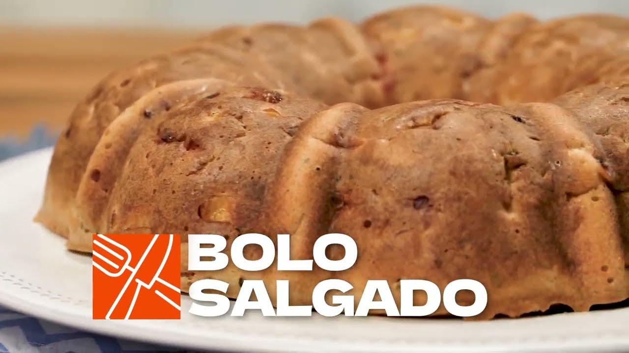 Bolo Salgado [Vídeo Receita]