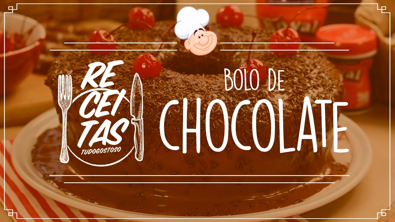 Bolo de Chocolate [Vídeo Receita]