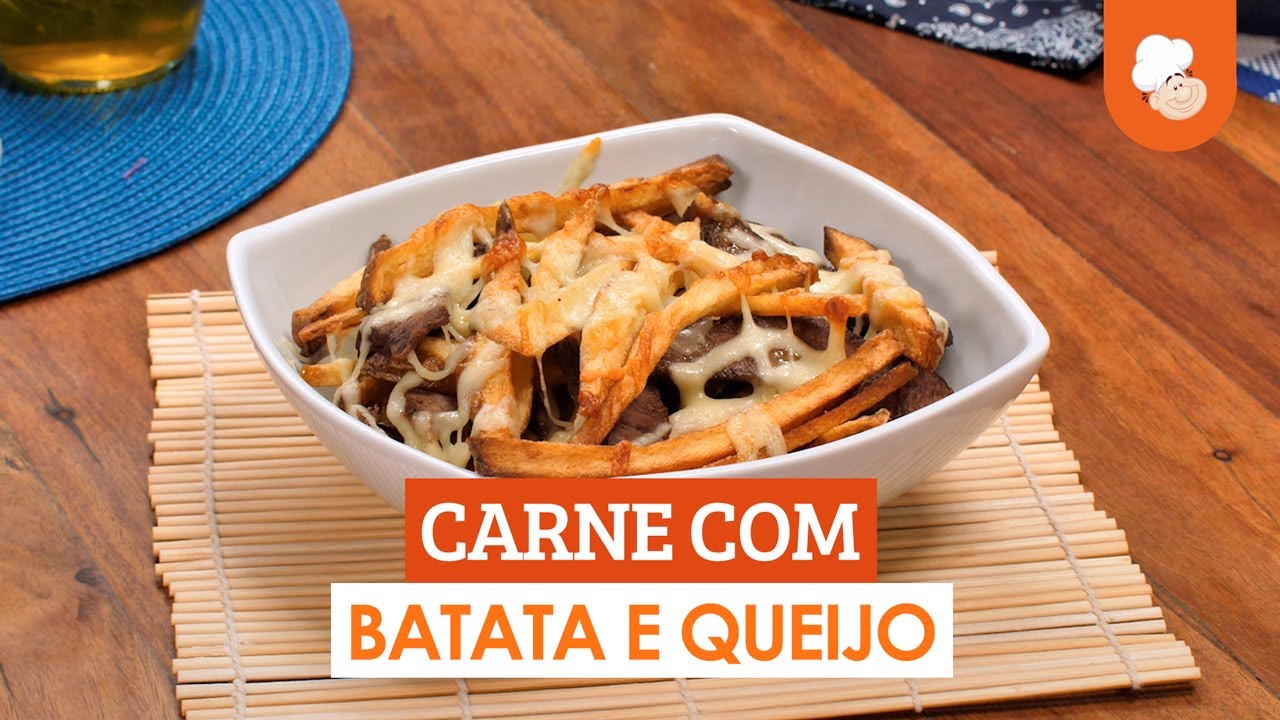 Carne com batata e queijo [Vídeo Receita]