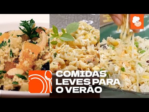 Comidas leves de verão [Vídeo Receita]