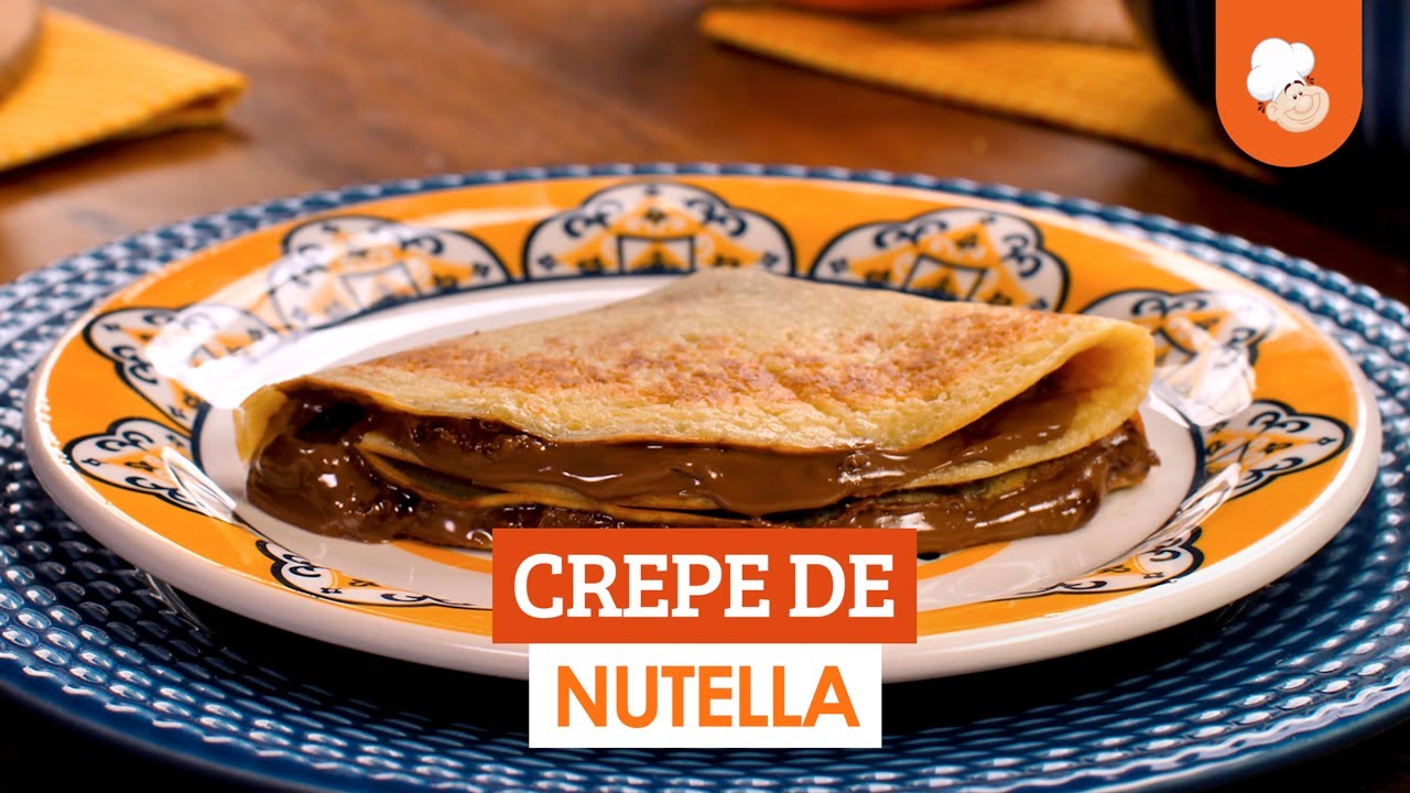 Crepe de Nutella [Vídeo Receita]