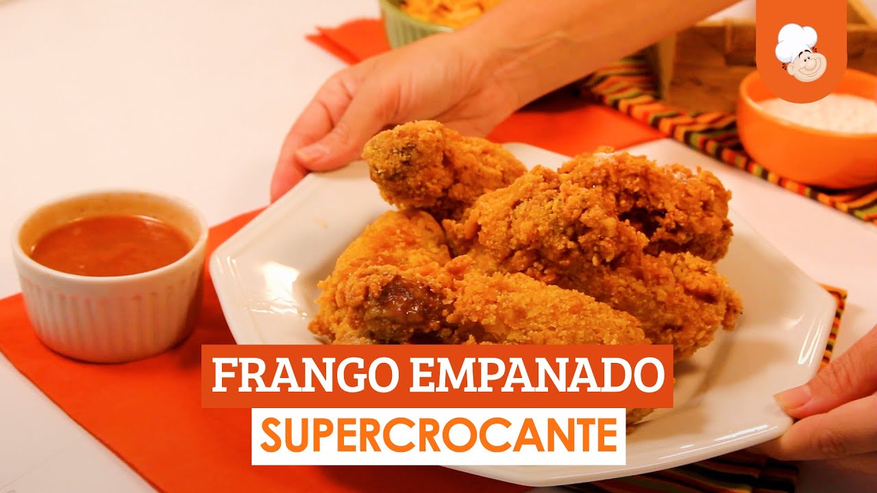 Frango empanado supercrocante [Vídeo Receita]