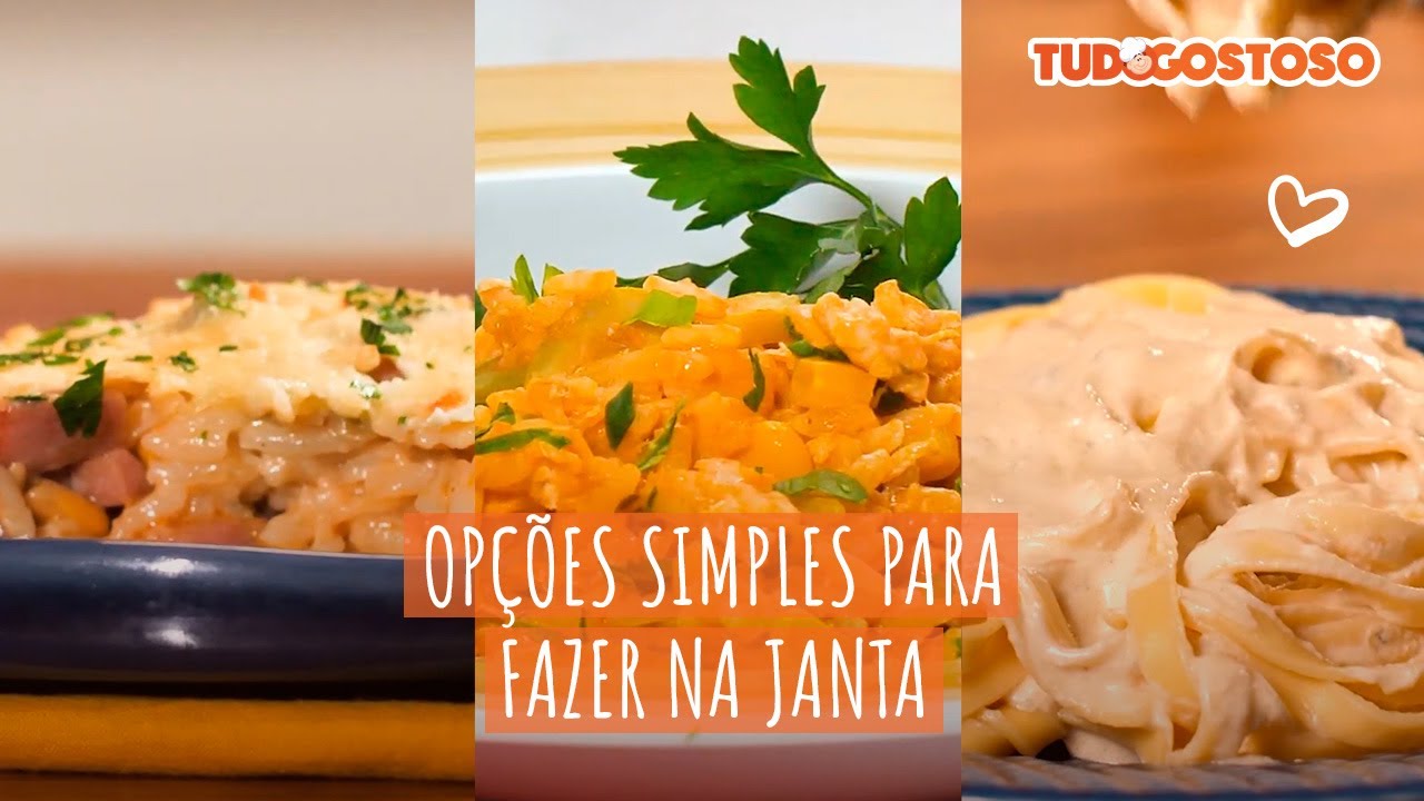 Opções Simples para Fazer na Janta [Vídeo Receita]