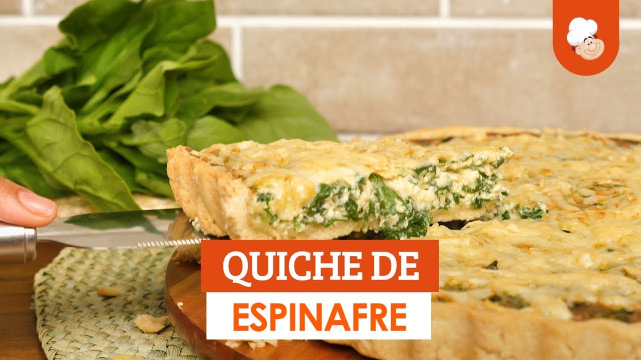 Quiche de espinafre [Vídeo Receita]