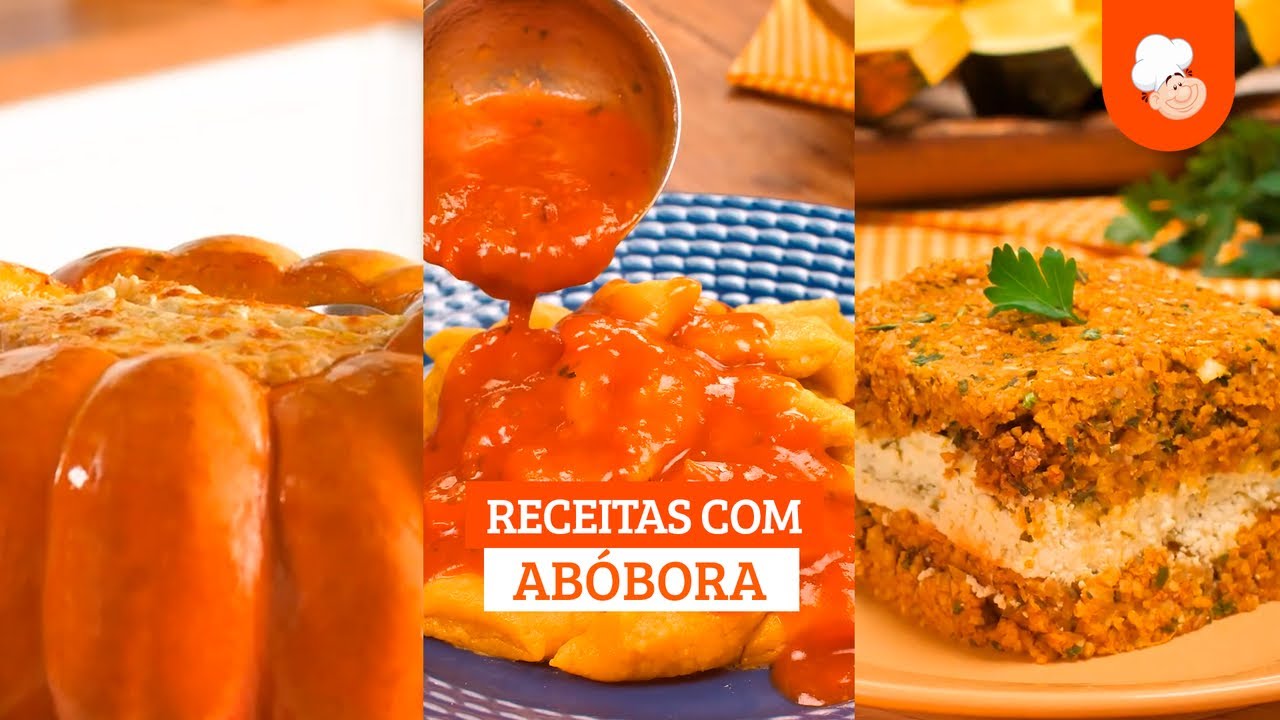 Receitas com Abóbora - Receitas TudoGostoso [Vídeo Receita]