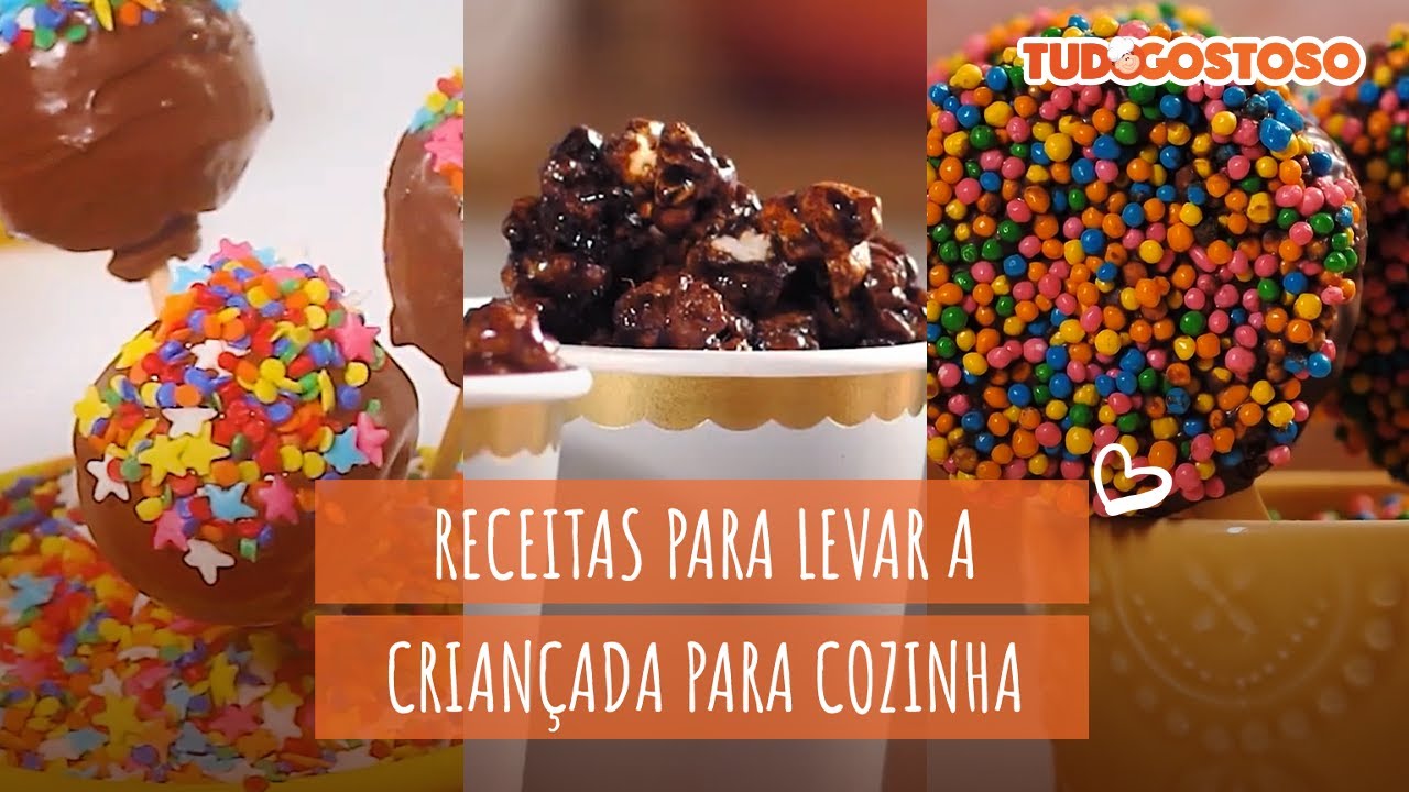 Receitas para levar a criançada para cozinha [Vídeo Receita]